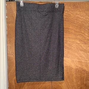 Olivia Blu Chic Charcoal Women's Pencil Skirt